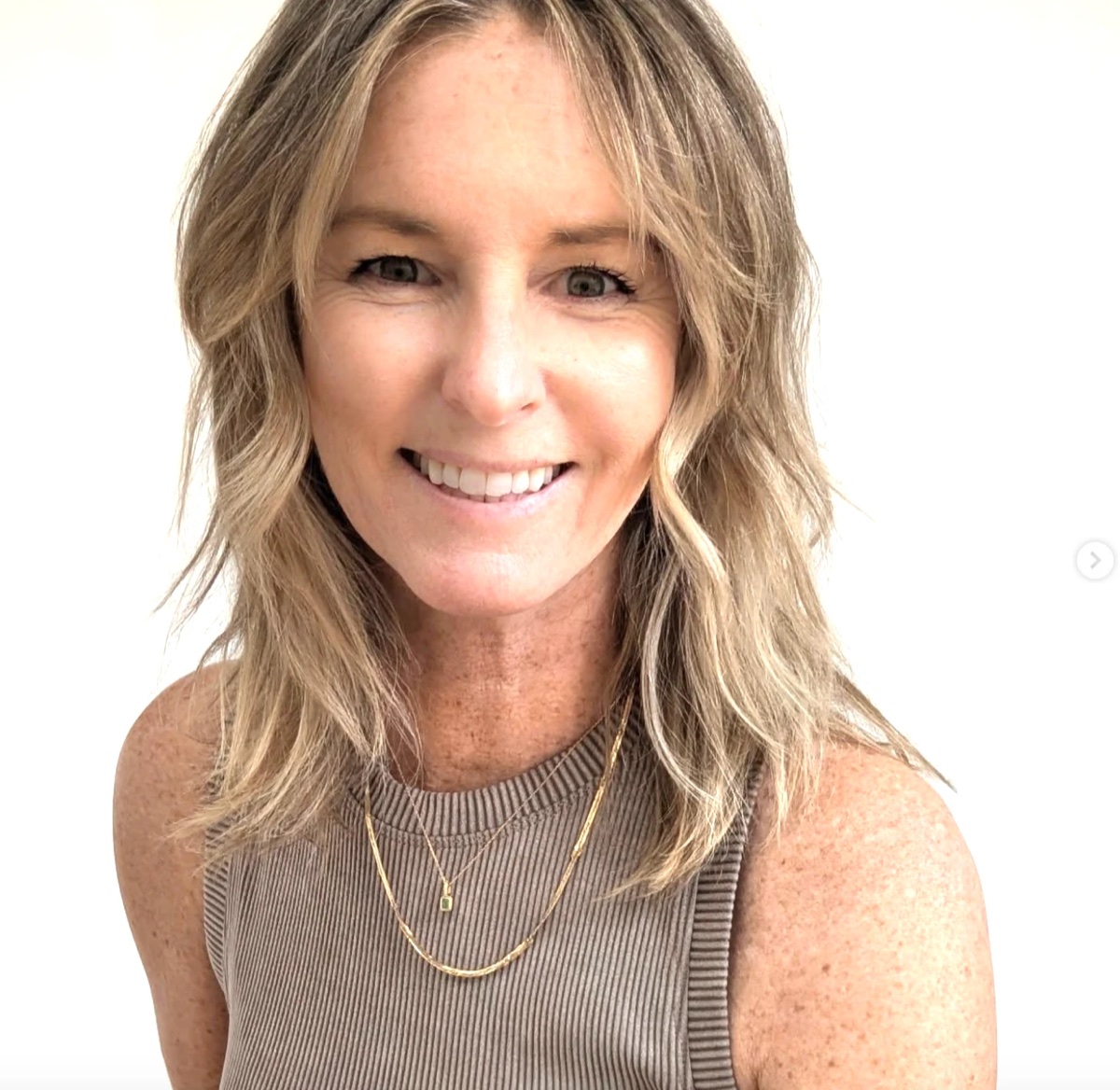 Heather MacLaren smiling, close portrait